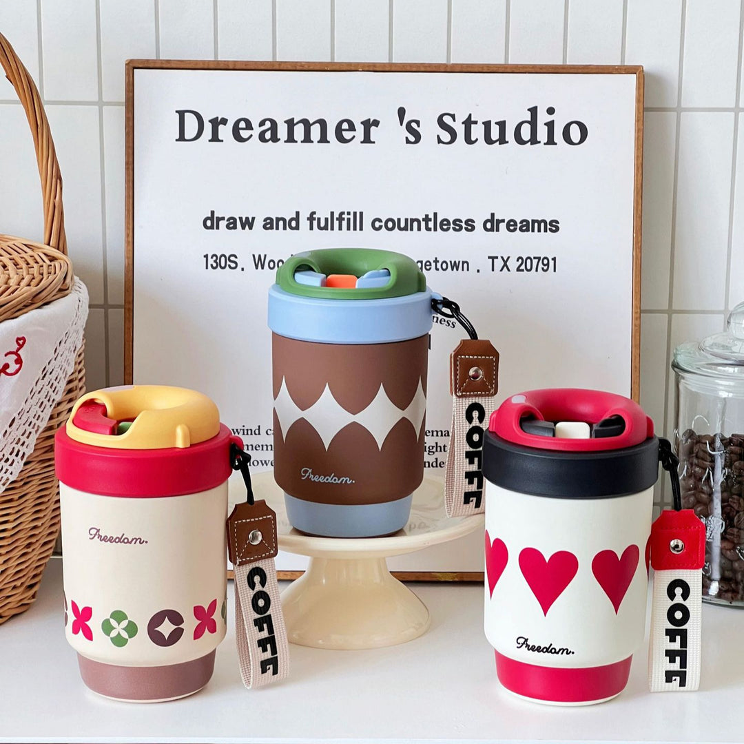 Women's Insulated Coffee Cup with Practical Closure Mechanism Stornfield