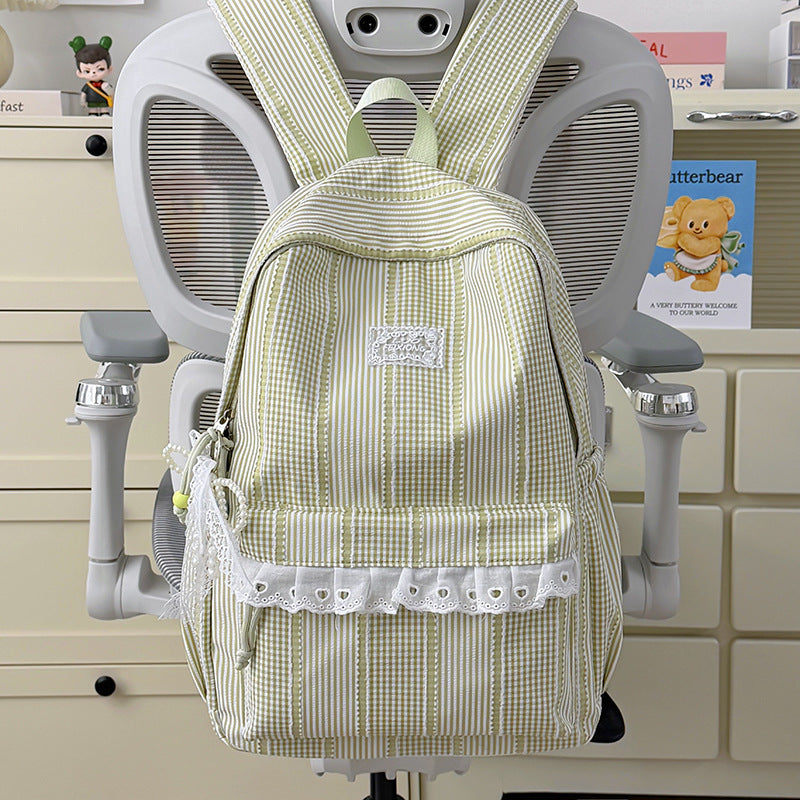 Stylish Striped Design Backpack Stornfield