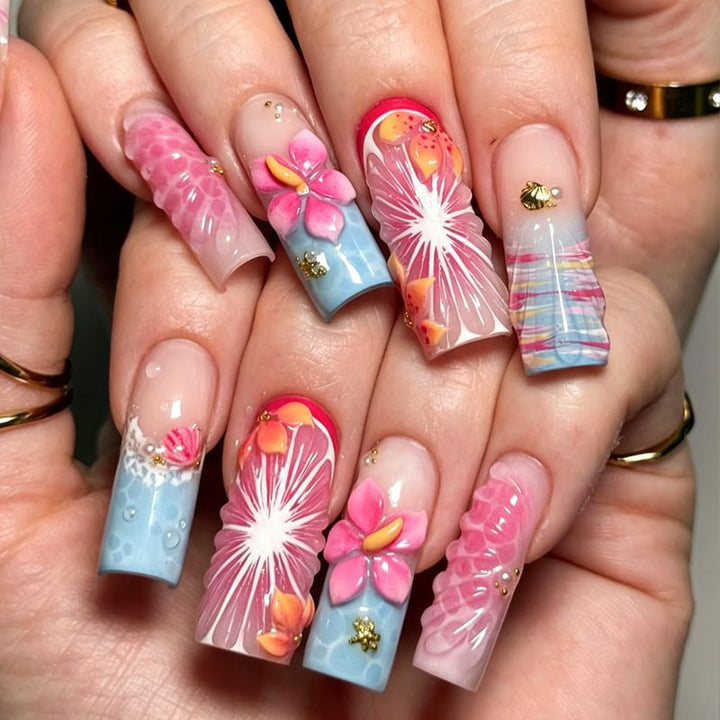 Artisan Decorative Nail Tips Stornfield
