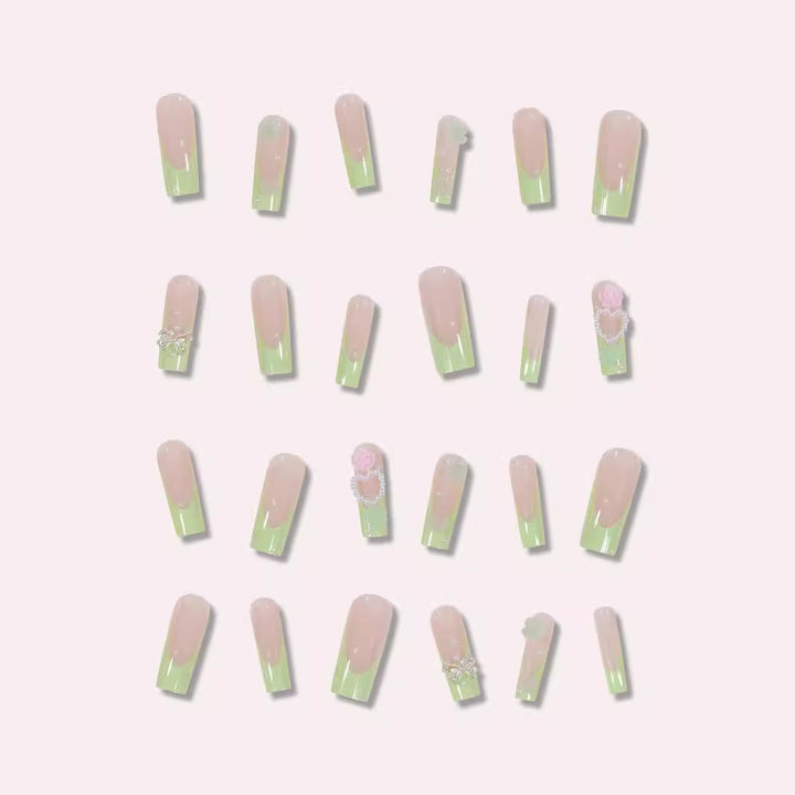 Artistic Decorative Press-On Nails Stornfield