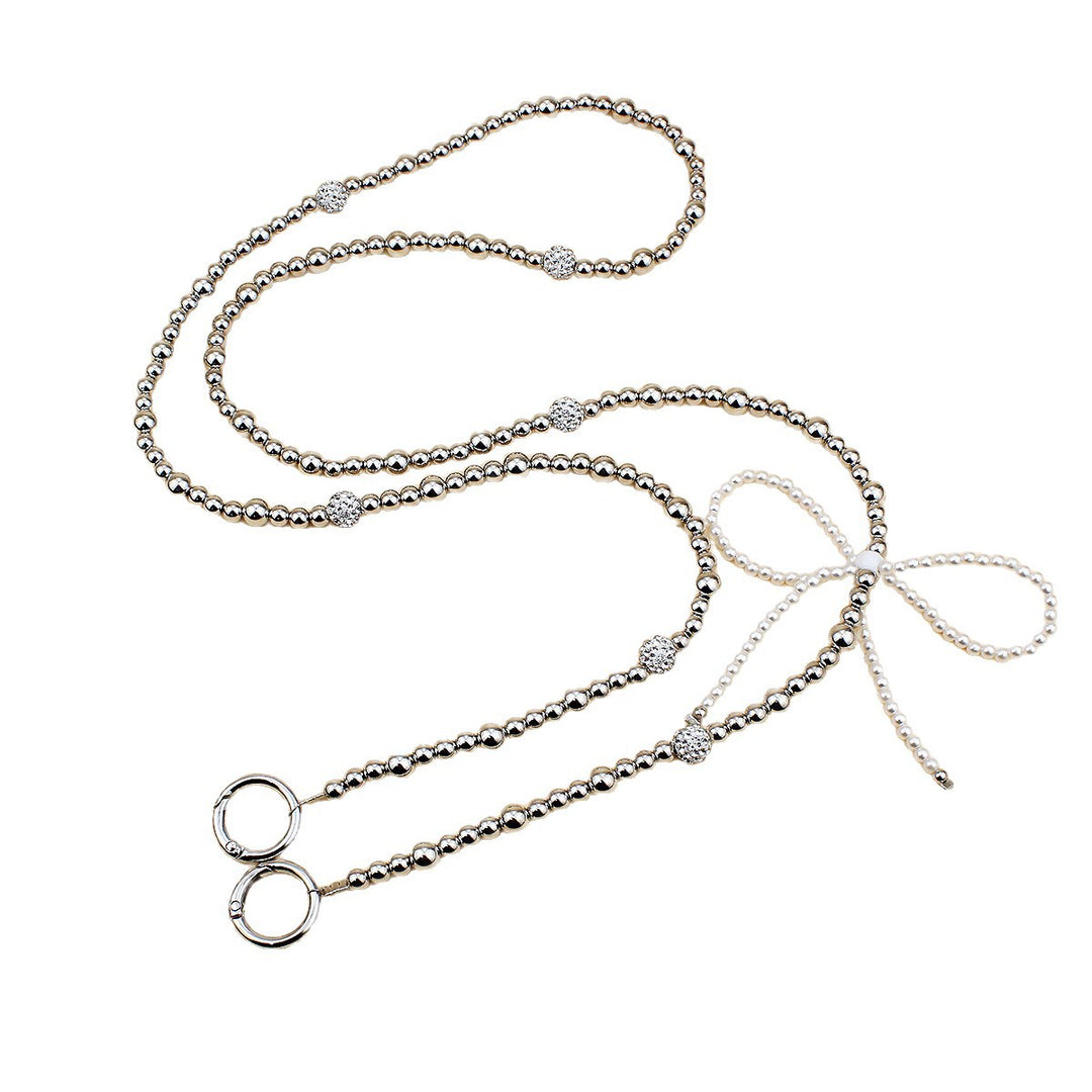 Elegant Pearl and Silver Necklace Stornfield