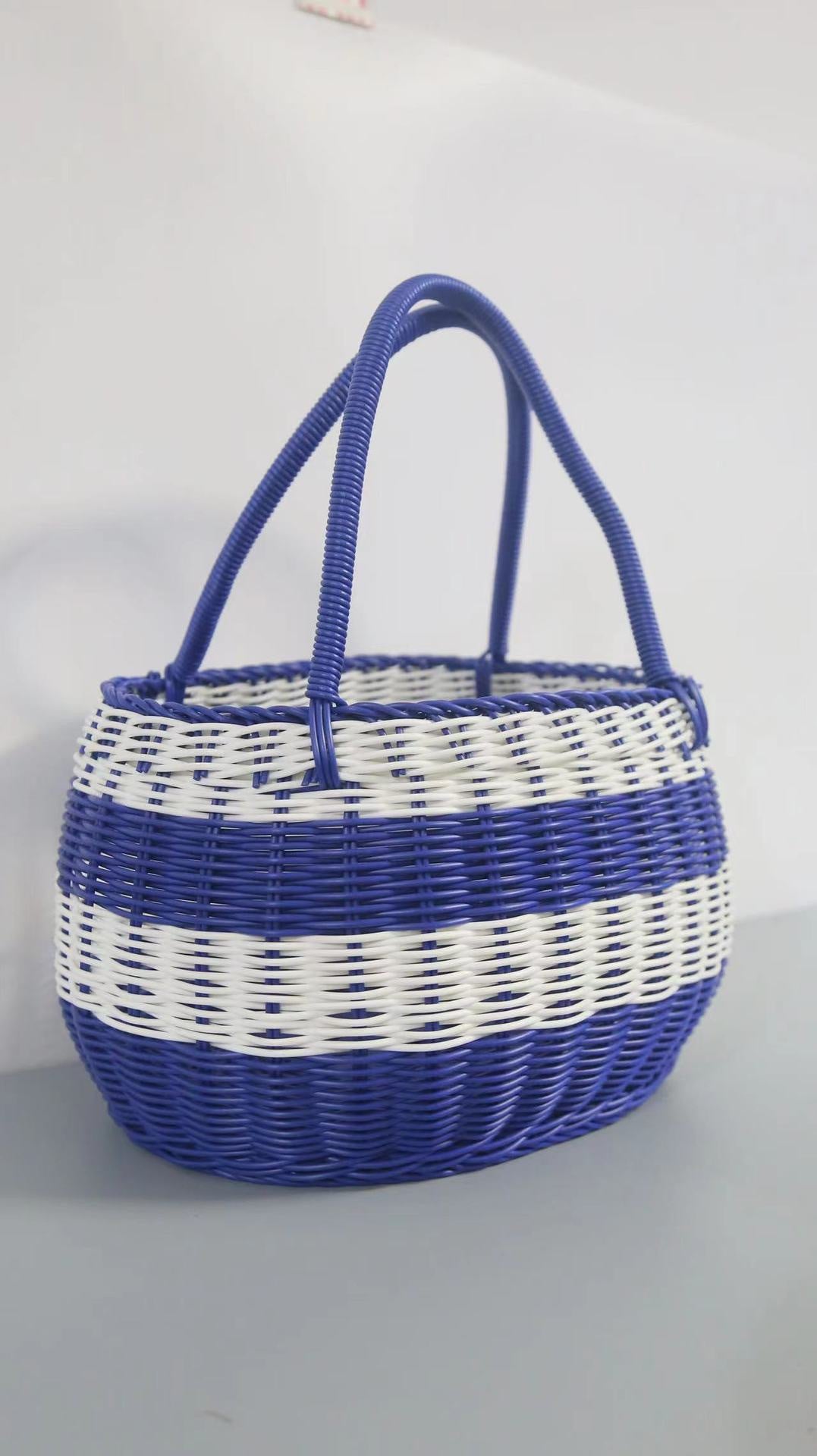 Women Handwoven Basket with Sturdy Handles Stornfield