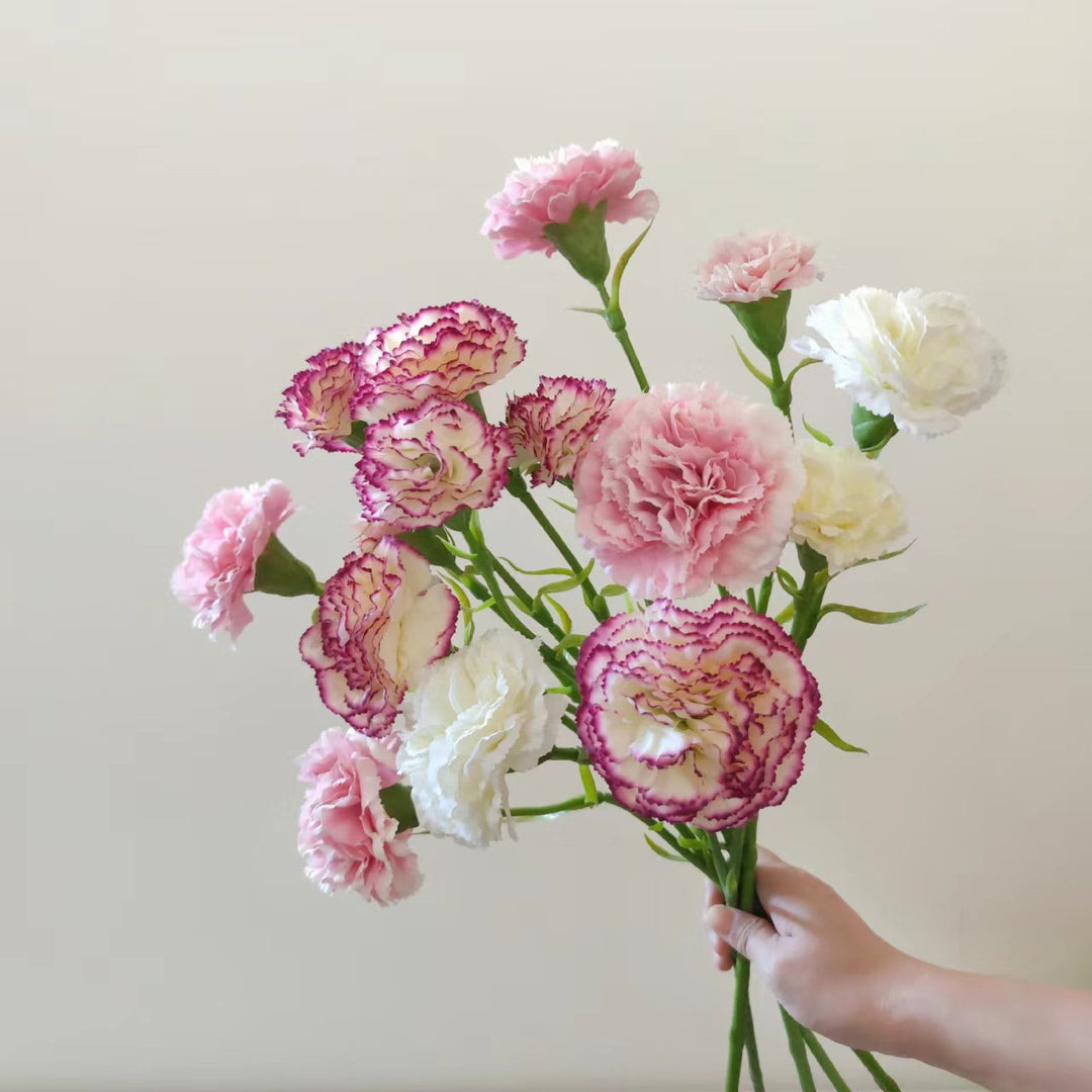 Lifelike Carnation Floral Stem