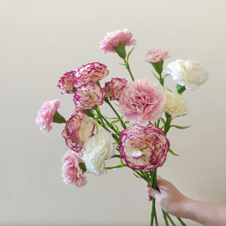 Lifelike Carnation Floral Stem