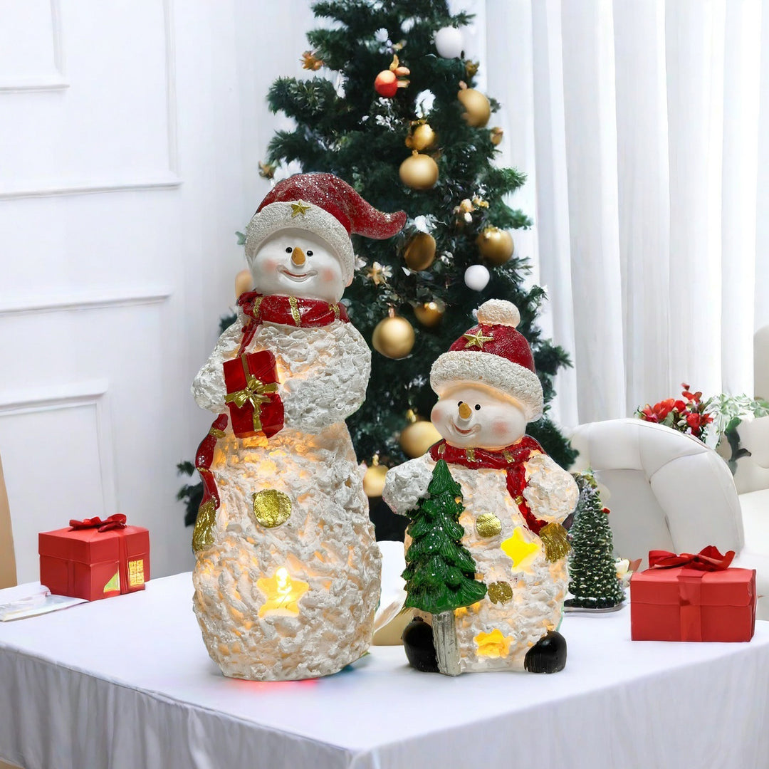 Decorative Snowman Sculpture Stornfield