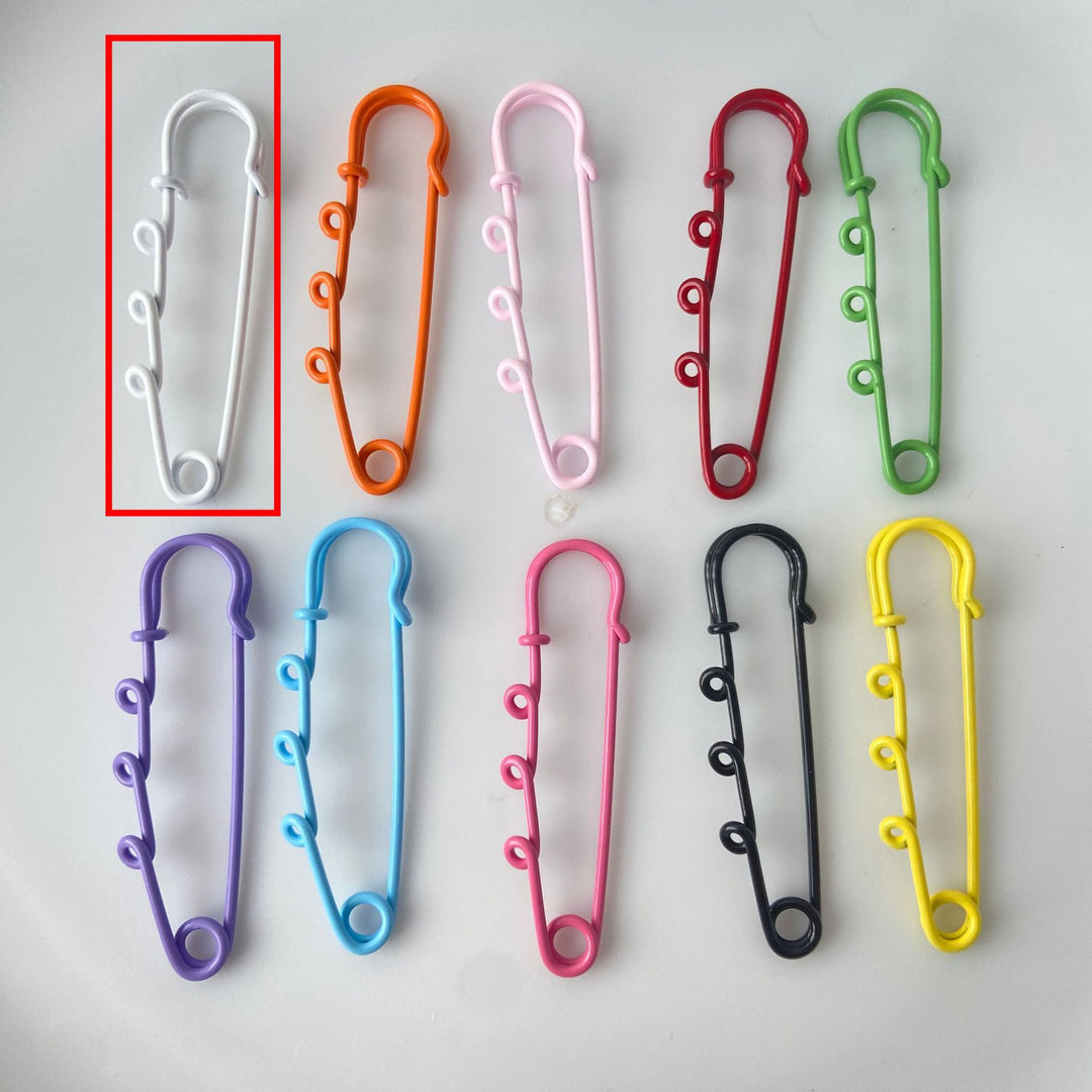 Decorative Safety Pin Brooch Stornfield