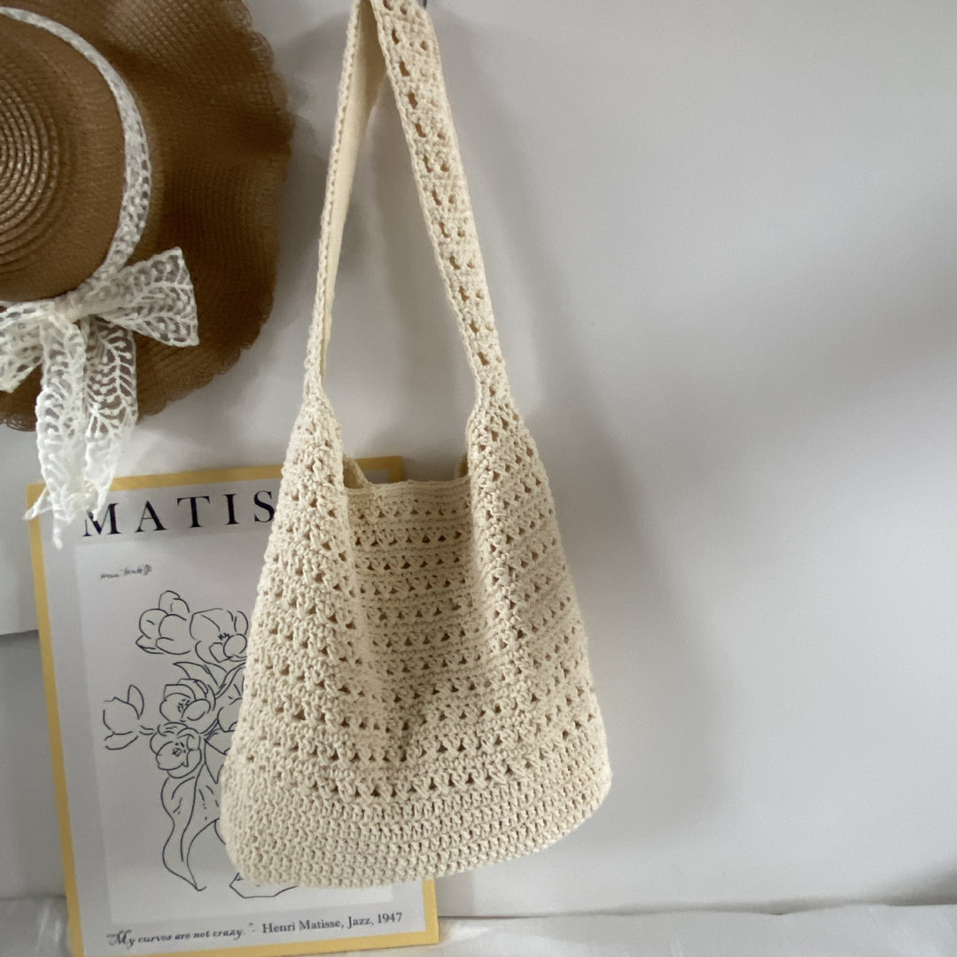 Hand-knotted leisure shoulder bag Stornfield