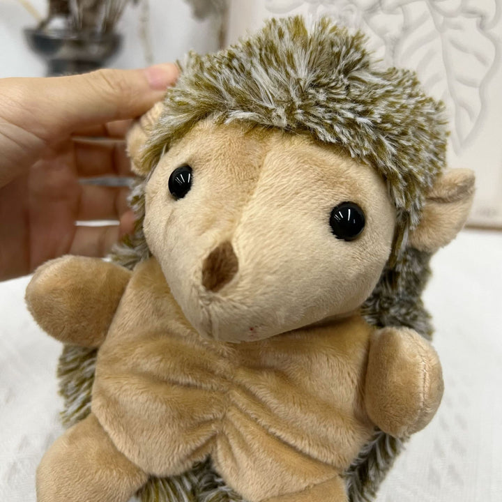 Woodland Hedgehog Plush Hand Puppet