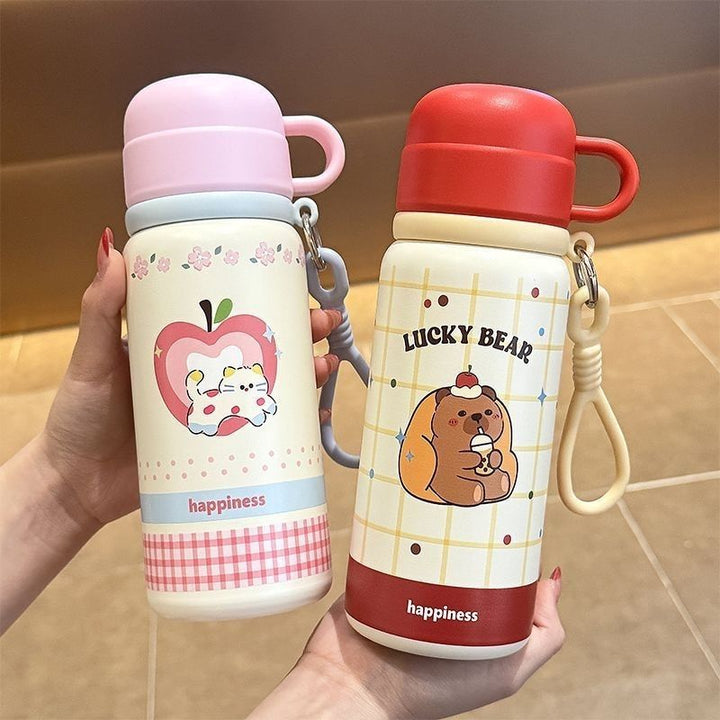 Ladies Insulated Drinking Cup with Cheerful Rabbit Design Stornfield