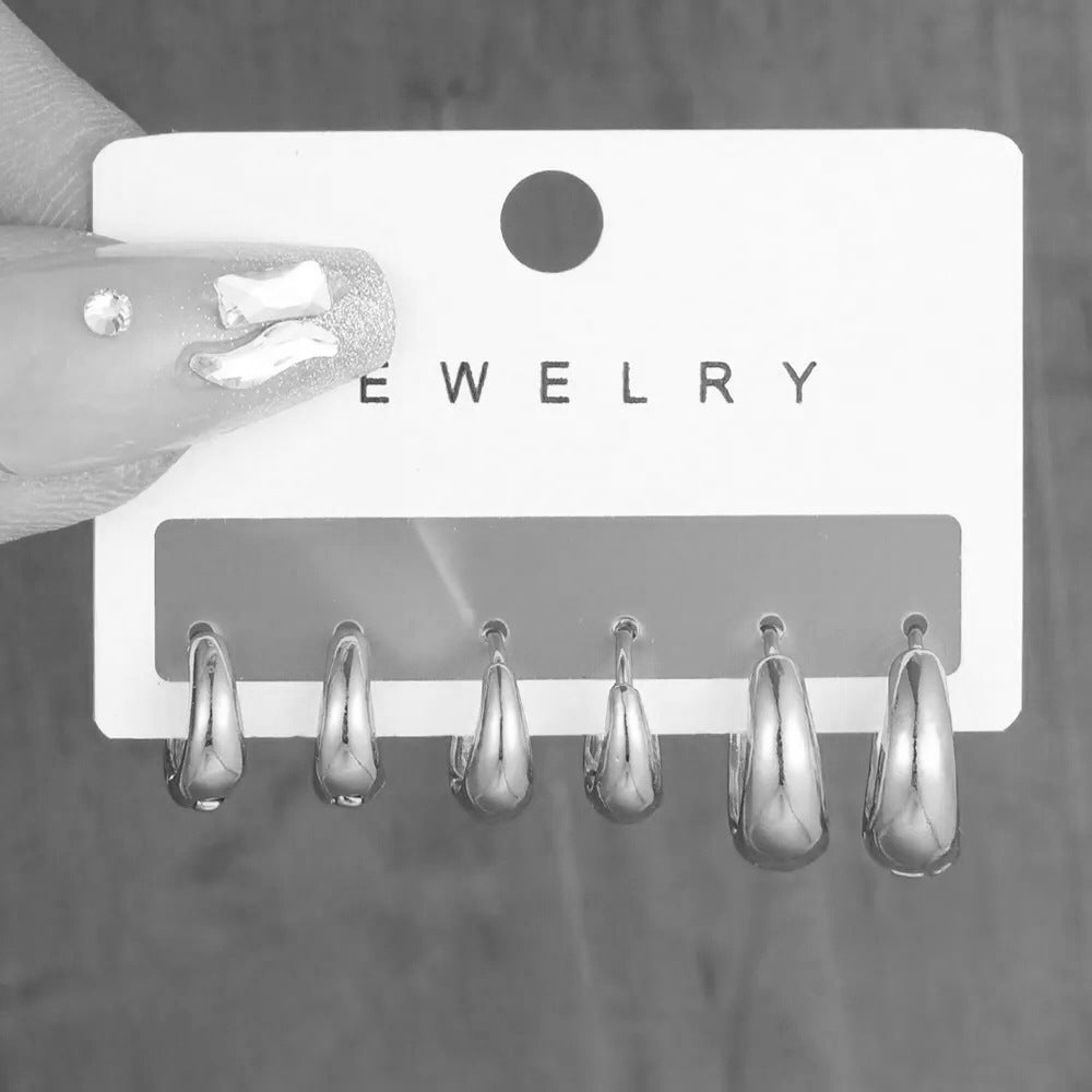 Fashionable Stud Earrings Made of High-Quality Stainless Steel Stornfield