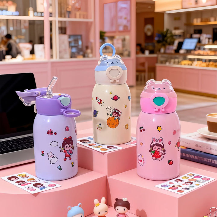 Women's water bottle with unique astronaut design Stornfield