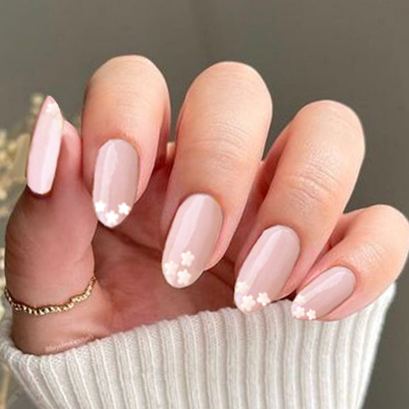Floral Design Press-On Nails Stornfield