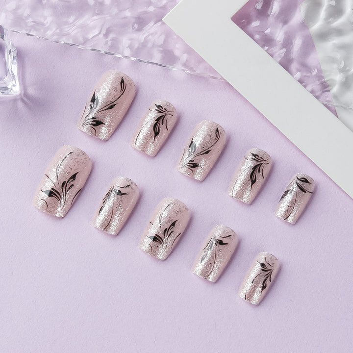 Floral Gel Nail Art Design Stornfield 1787542888