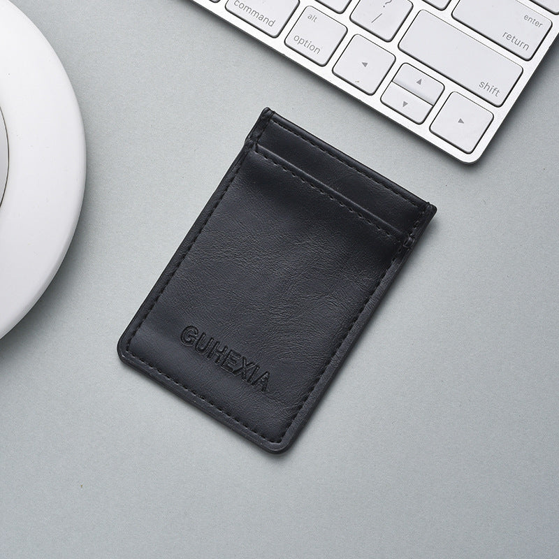 Sleek Leather Card Holder Stornfield