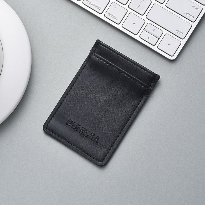 Sleek Leather Card Holder Stornfield