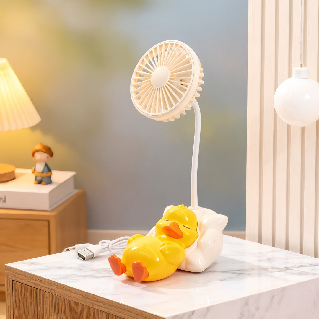 Ladies Funny USB Table Fan with Animal Design Stornfield
