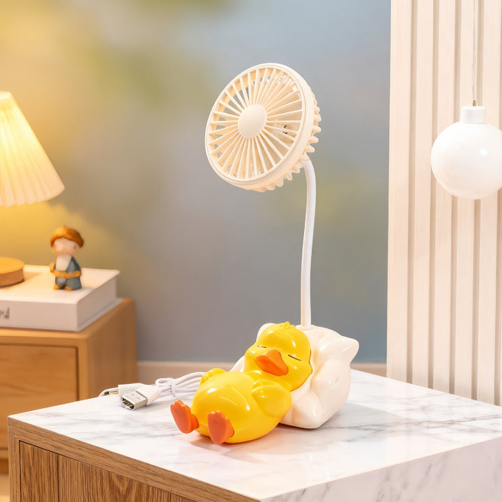 Ladies Funny USB Table Fan with Animal Design Stornfield