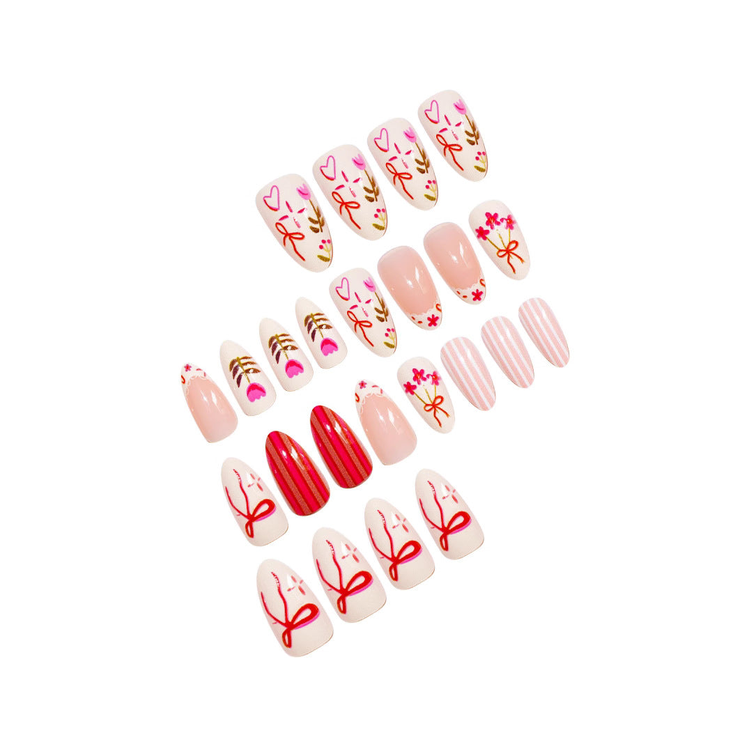 Artistic Floral Nail Art Set Stornfield