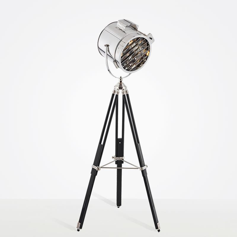Vintage-Inspired Tripod Floor Lamp