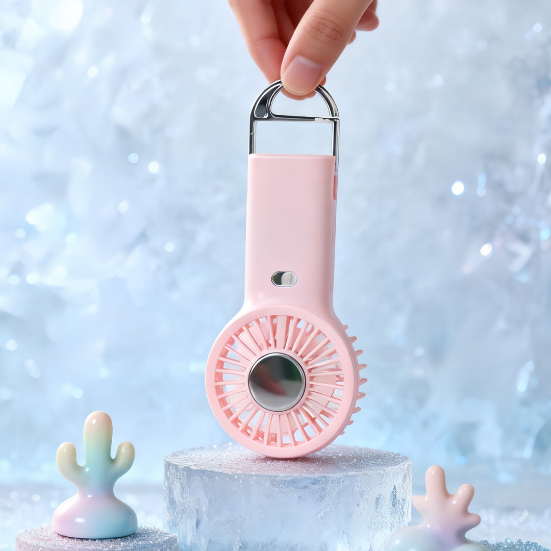 Women Portable Handheld Fan with Cooling Function Stornfield