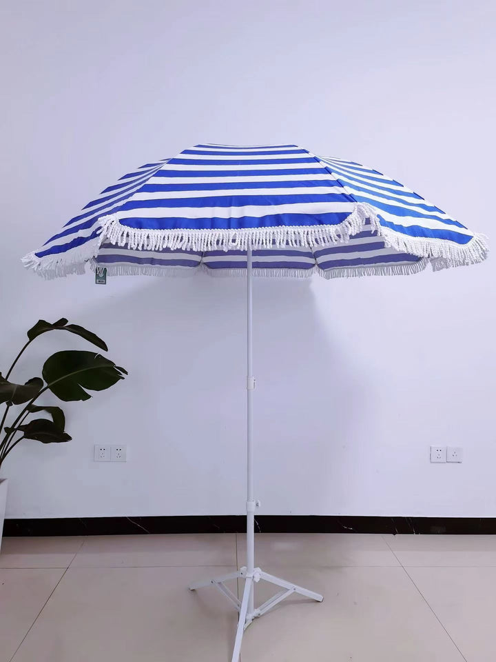 Women's sun umbrella with stylish tassels Stornfield