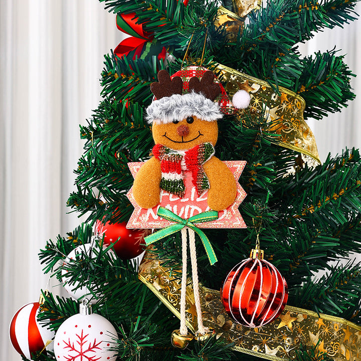 Cute snowman Christmas tree ornament Stornfield
