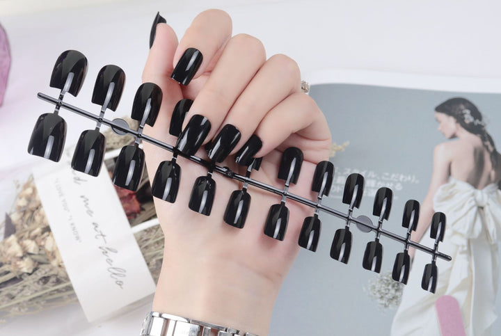 Natural Glossy Press-On Nail Tips Stornfield