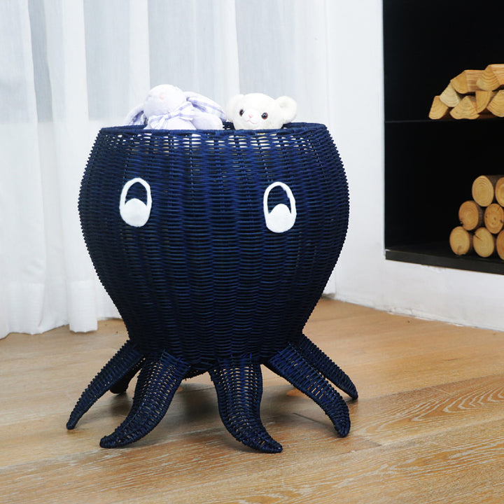 Cute Octopus-Shaped Woven Planter Stornfield