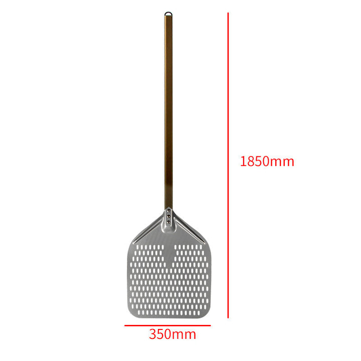 perforated aluminum pizza peel with extra-long ergonomic handle Stornfield