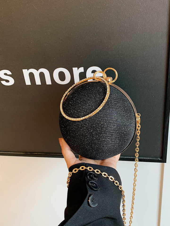 Glamorous Round Evening Purse