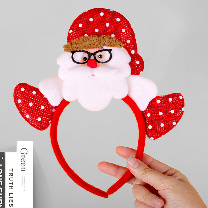 Festive Reindeer Antler Headband