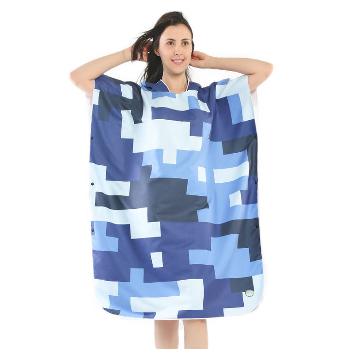 Beach dress with tropical print Stornfield