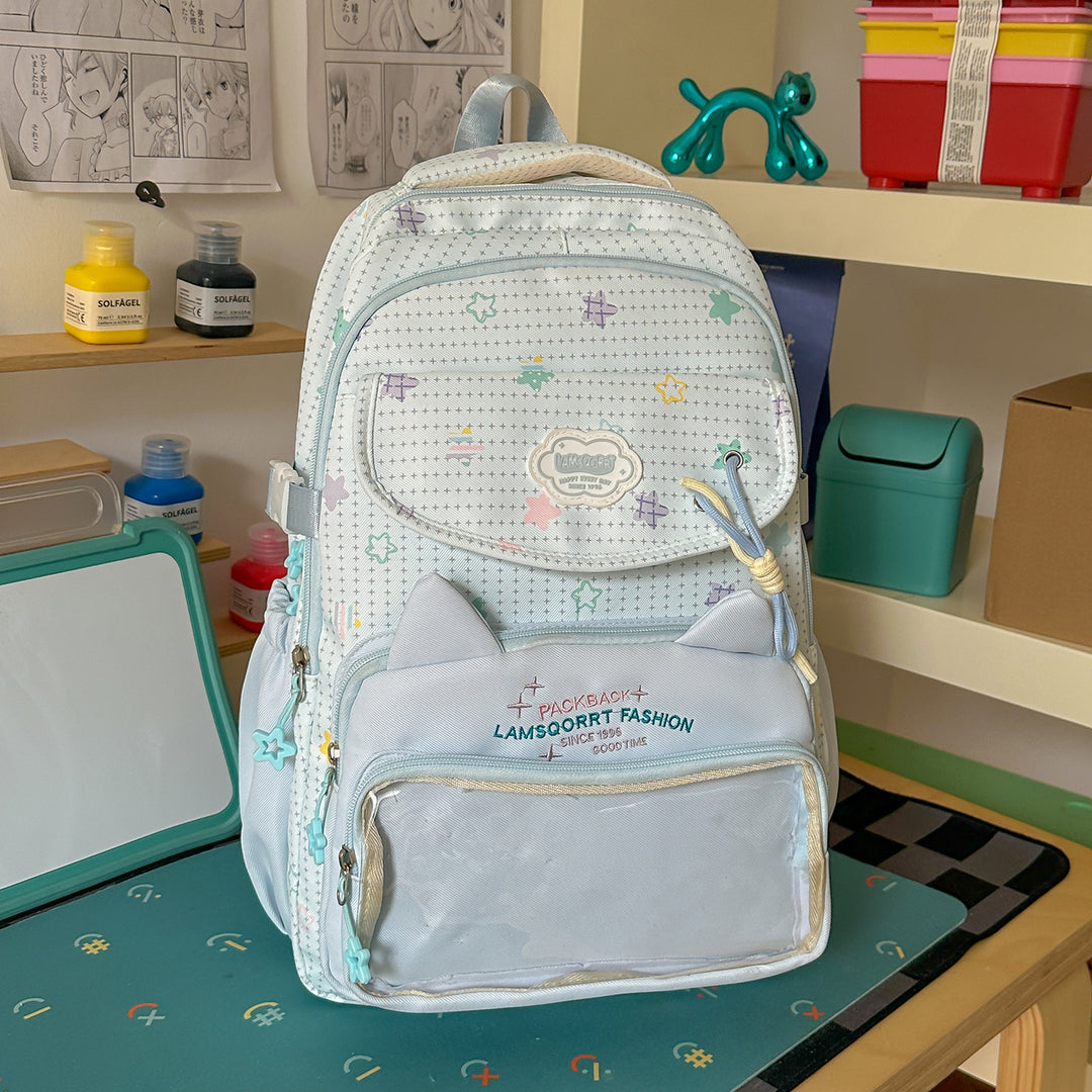 Fun-Printed Canvas Backpack Stornfield