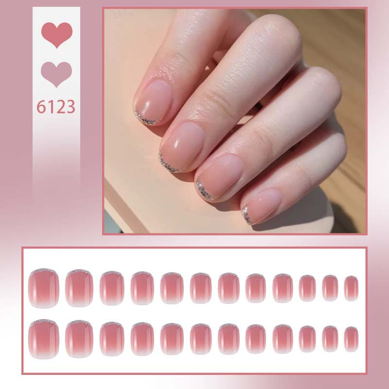 Minimalist Press-On Nail Art