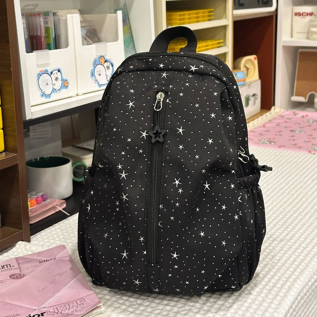 Star-Print Casual Backpack Stornfield