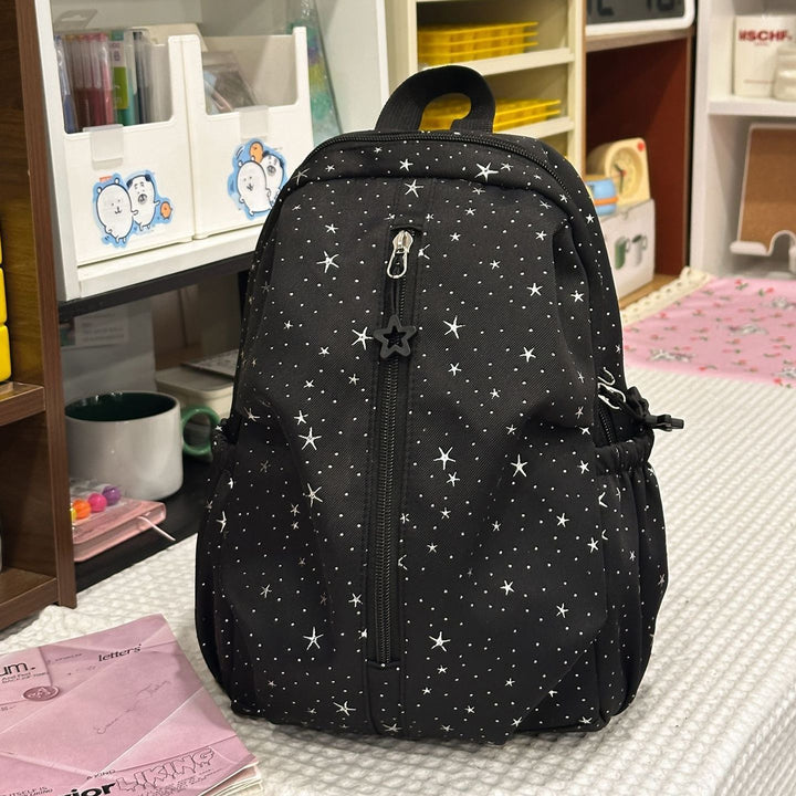 Star-Print Casual Backpack Stornfield