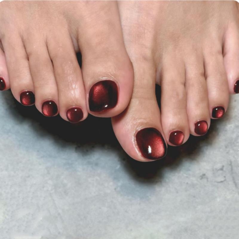 Premium Nail Art Press-On Toenail Set Stornfield
