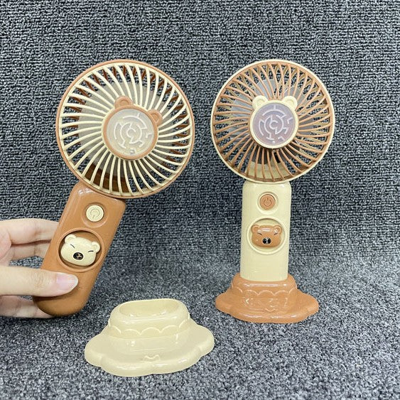 Unisex Hand Fan in Cute Animal Design Stornfield