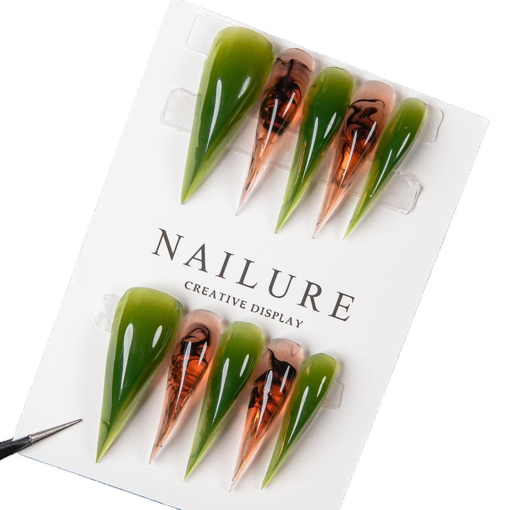 Artistic Stiletto Press-On Nail Tips Set