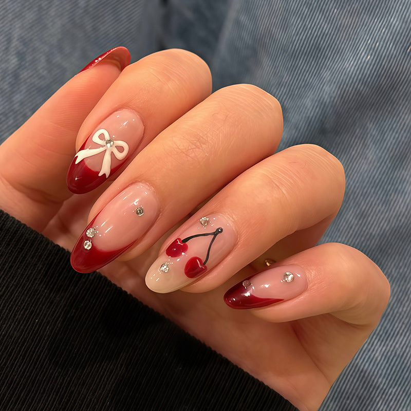 Elegant Artistic Press-On Nail Collection Stornfield