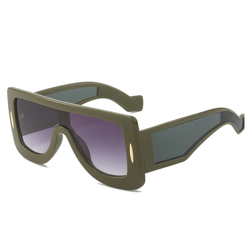 Ladies futuristic oversized sunglasses Stornfield