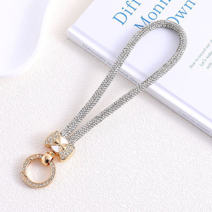 Rhinestone-Embellished Eyewear Holder Stornfield