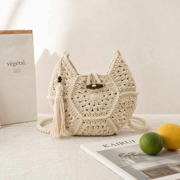 Hand-knotted shoulder bag Stornfield