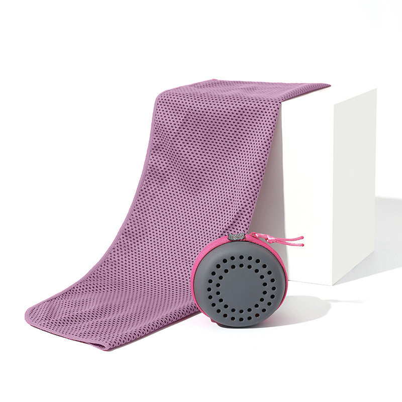 Ladies Cooling Microfiber Towel with Storage Case Stornfield