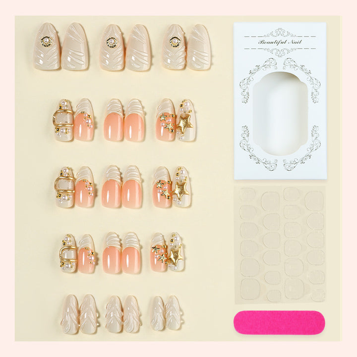 Decorative Acrylic Press-On Nail Collection Stornfield