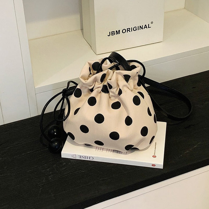 WoFun Polka Dot Drawstring Mini Handbag Stornfield