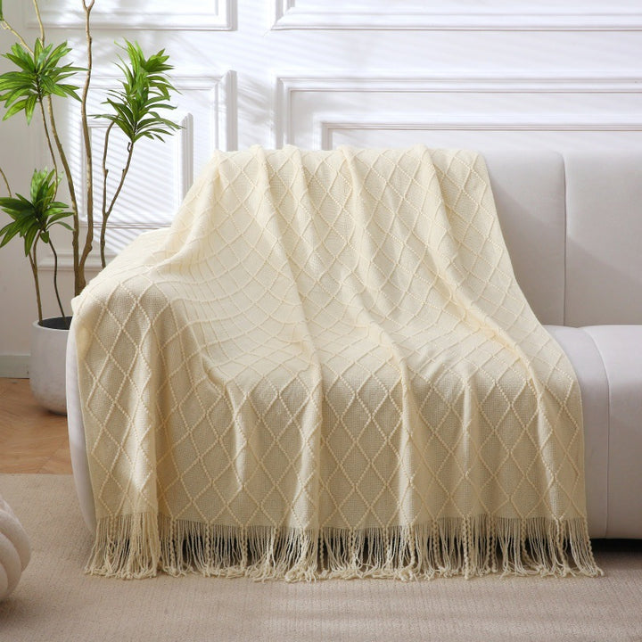 Cozy Knitted Blanket