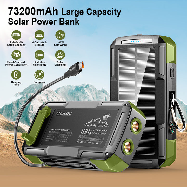 Portable Solar Power Bank Stornfield