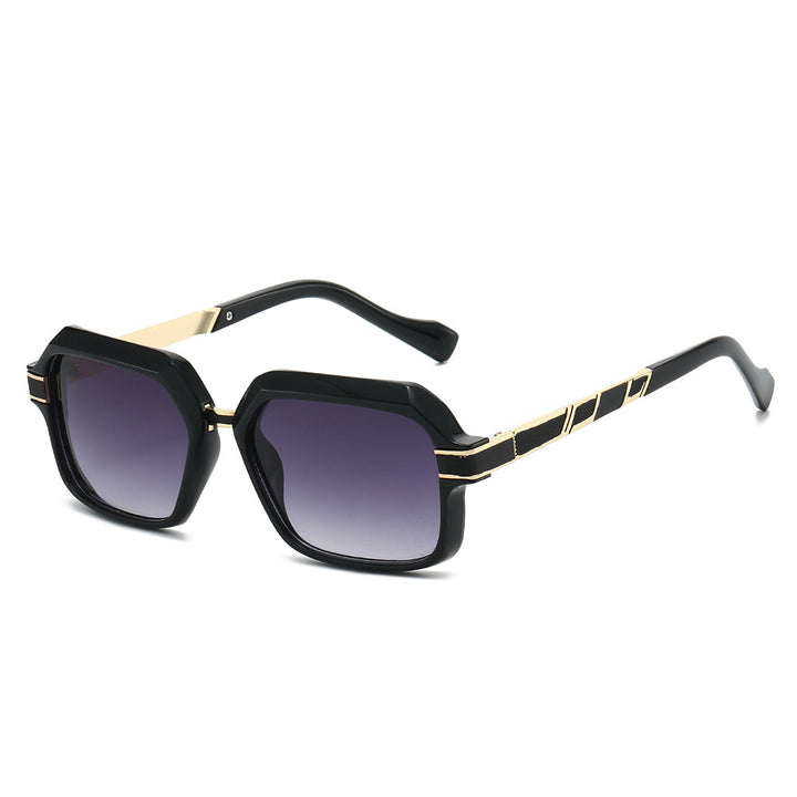 High-Style Geometric Square Frame Sunglasses Stornfield
