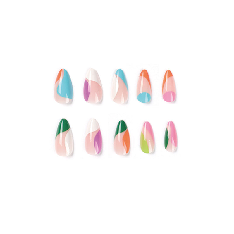 Artful nail art with colorful accents Stornfield